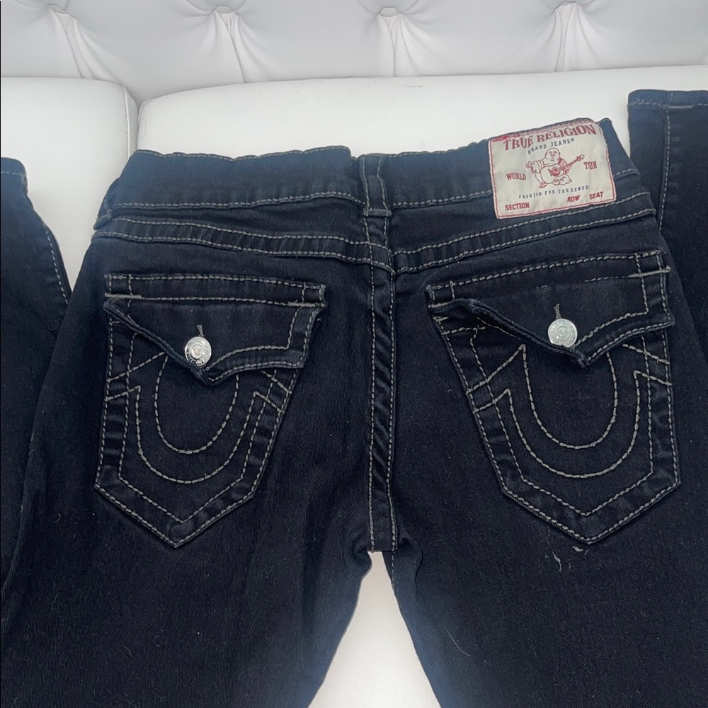 True Religion Men’s Dark Boot Cut Jeans